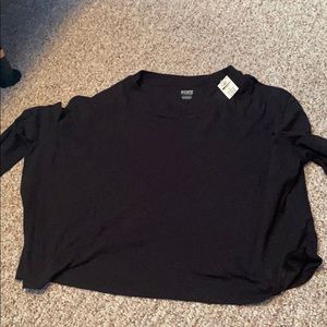 Pink cropped long sleeve